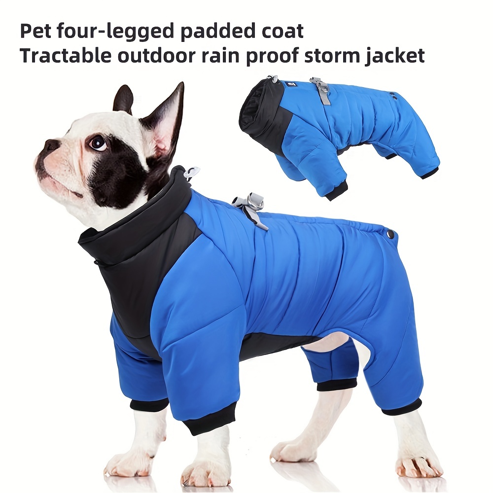 HOOPET Big Dog Clothes Medium-sized Large Dogs Autumn and Winter  Four-legged Cloth
