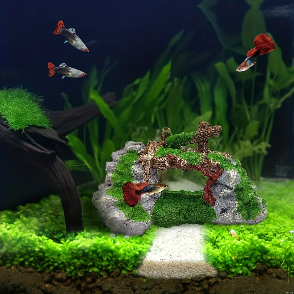 Hiding House Breeding House Fish Play Cave Decor For Fish Tank Aquarium  Ornament