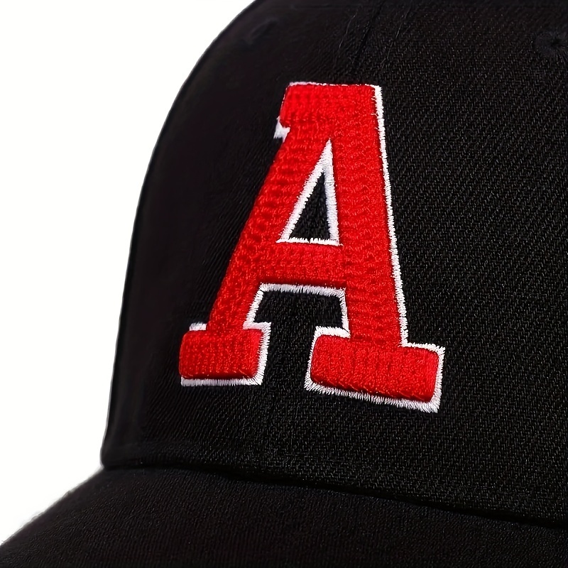 A Embroidery Baseball Cap Unisex Hip Hop Dad Hat Casual Solid Sun Hats