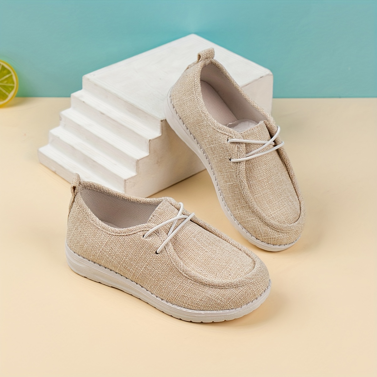 Mocasines niño online beige