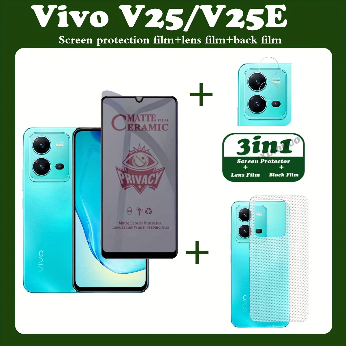 2 Piezas] Vidrio Templado Hd Claro Xiaomi Redmi Note 12 / - Temu Chile