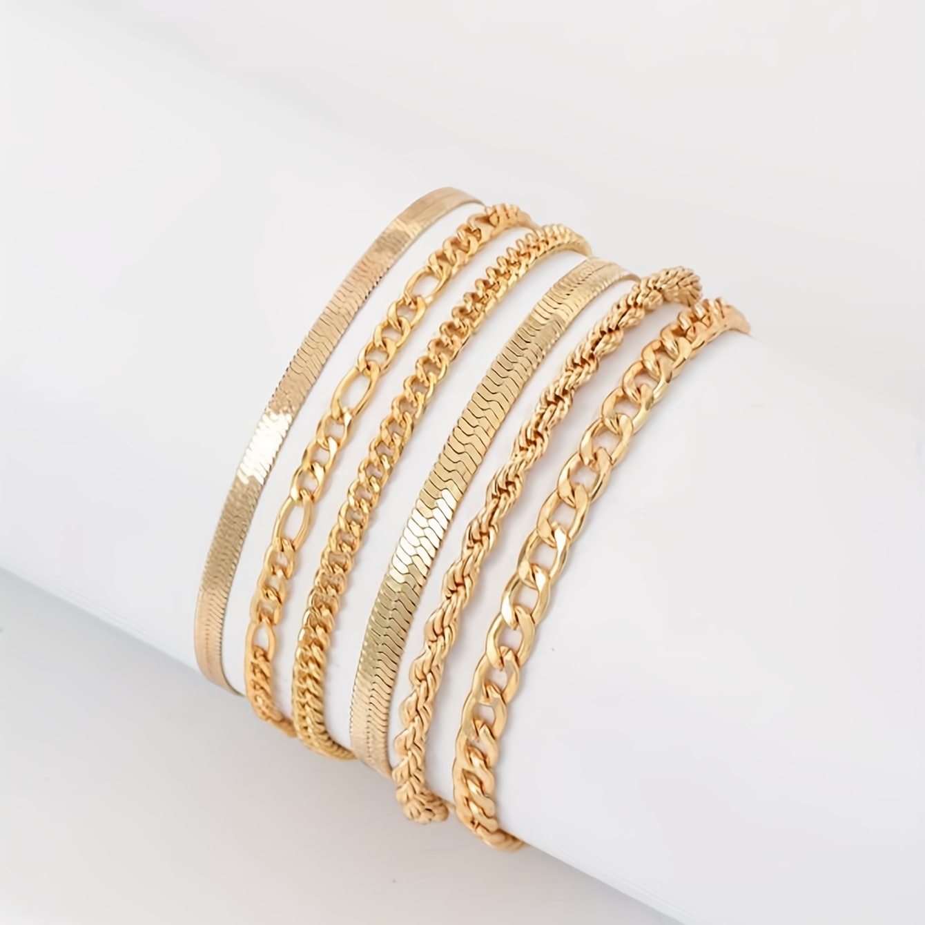 Golden Bracelets For Women 14k Gold Plated Bracelets For - Temu
