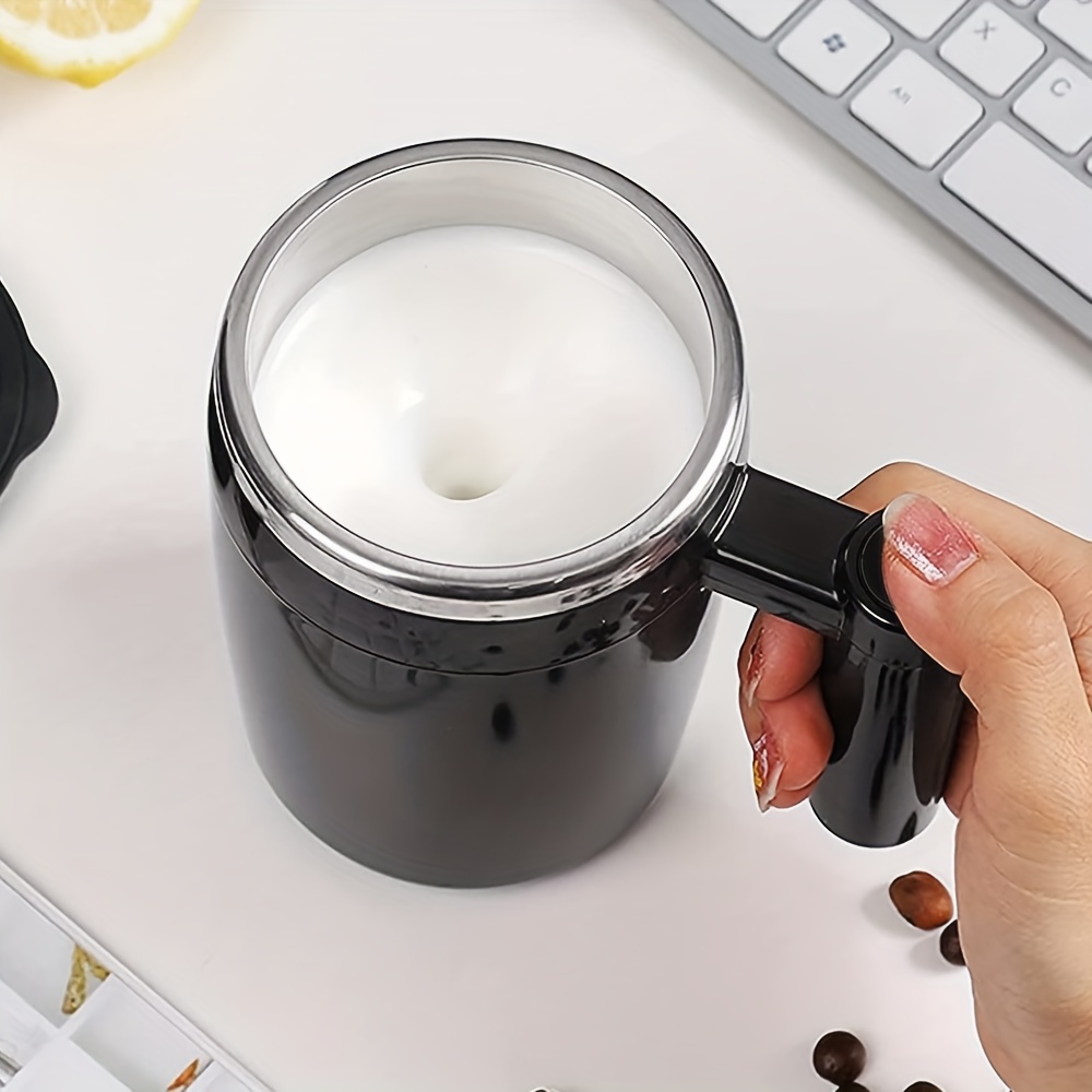 400ml Self Stirring Coffee Mug - Magnetic Automatic Mixing, Stainless  Steel, Portable, Battery Operated, Perfect for Coffee on the Go