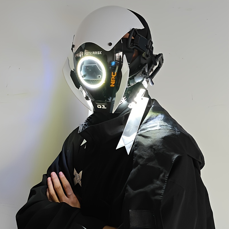 Masque Cyberpunk 2077 Casque tactique Cosplay Cyber Mask Casque de