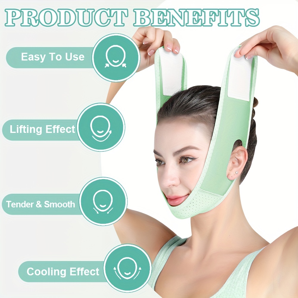 Reusable Double Chin Reducer Chin Strap Face Lifting Strap Face Shaper For  Women Comfortable V Line Lifting Mask Beauty Gift For Women