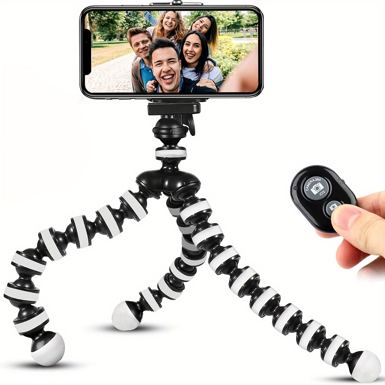 Tripode flexible para Telefono y camara Tripode para selfie Accesorio de  fotos