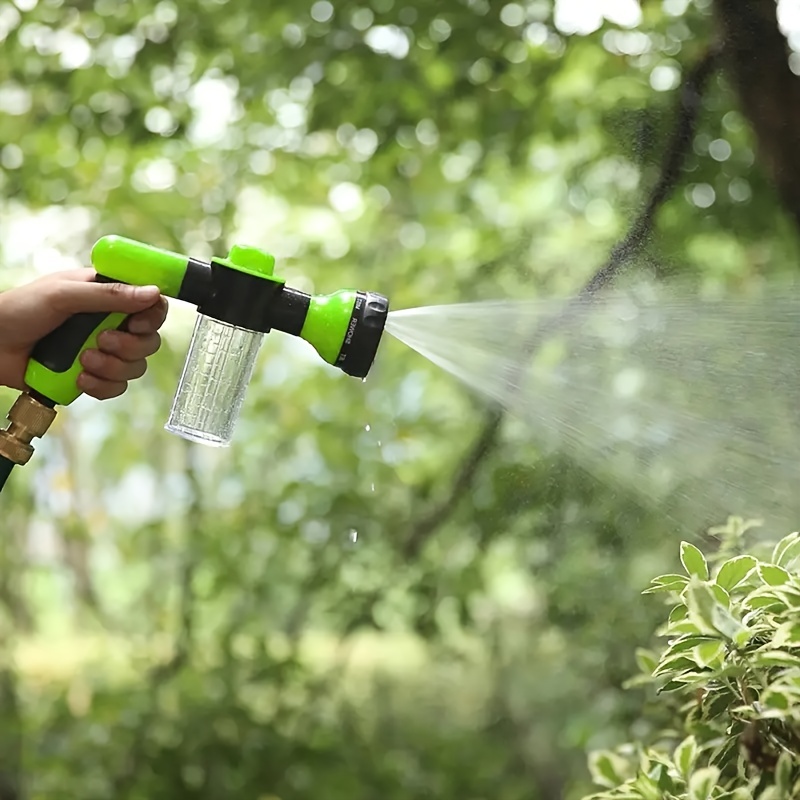 Portable Automatic Foam Gun High Pressure Water Gun Nozzle Spray