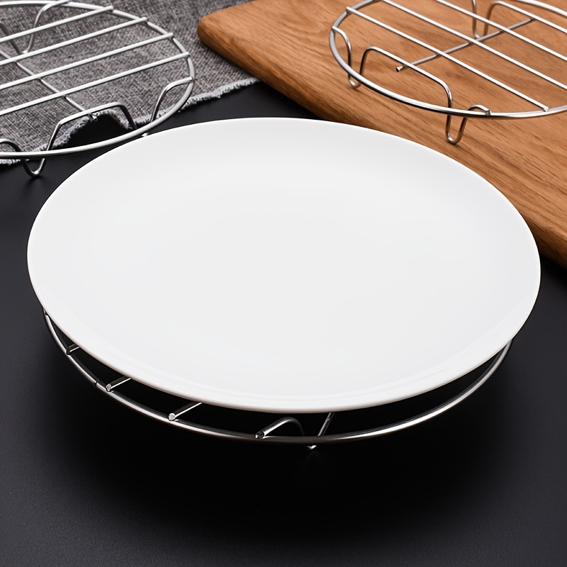 Round Cooling Rack Round Cake Pan Stainless Steel Kitchen