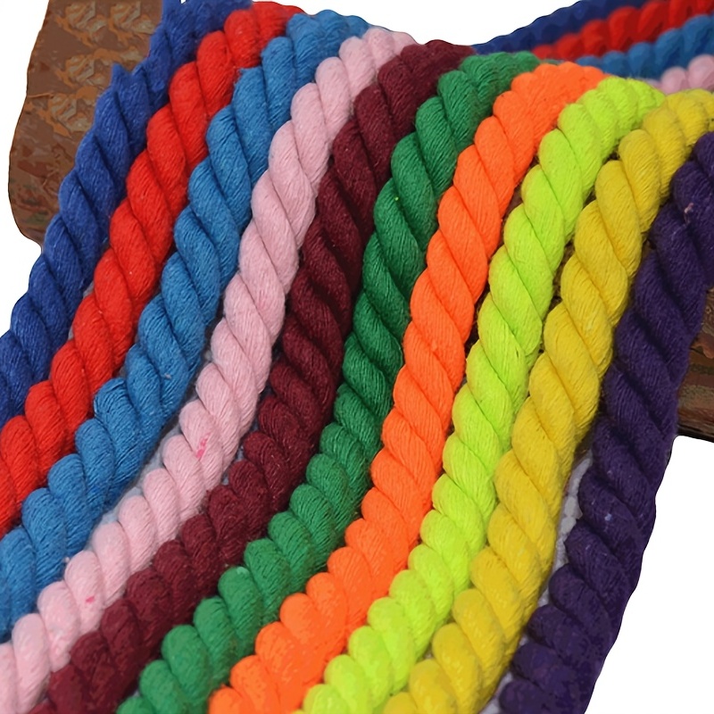 Chromatic Natural Twisted Cotton Rope Hand Woven Cotton Rope - Temu Canada