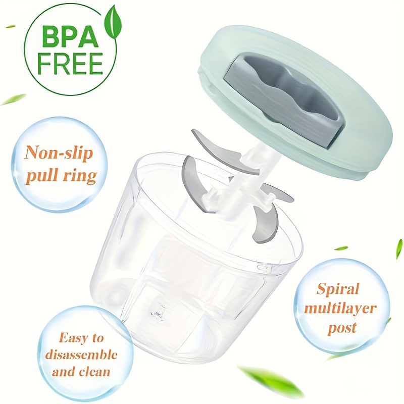 Manual Vegetable Cutter, Multifunctional Garlic Masher, Bpa Free