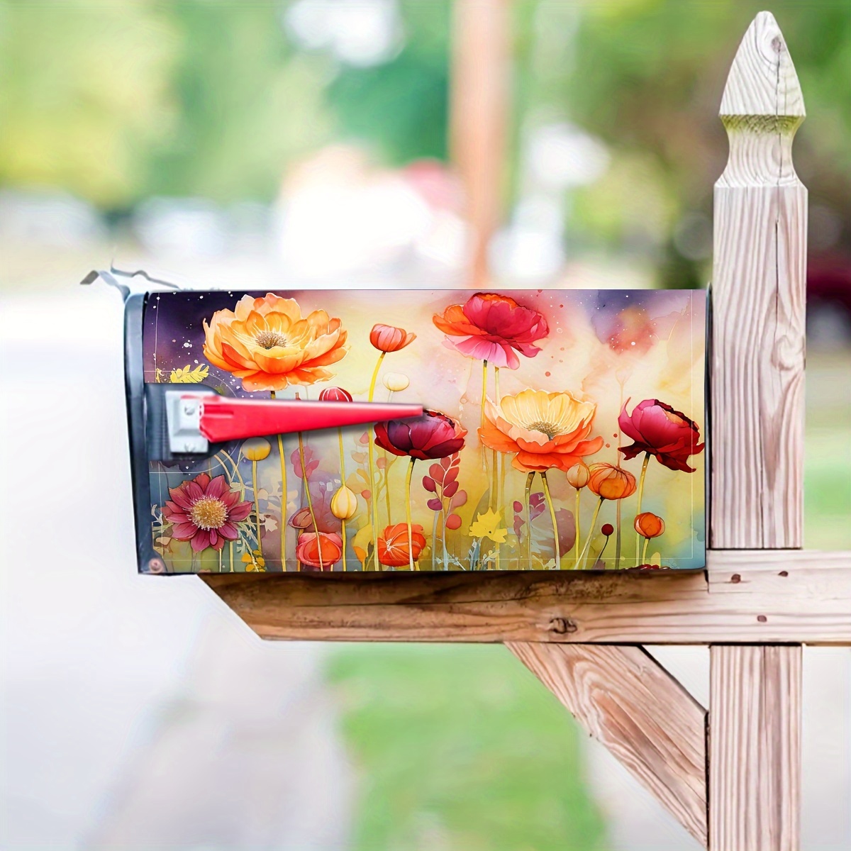 Brighten Up Your Home With A Bee Themed Welcome Mailbox - Temu