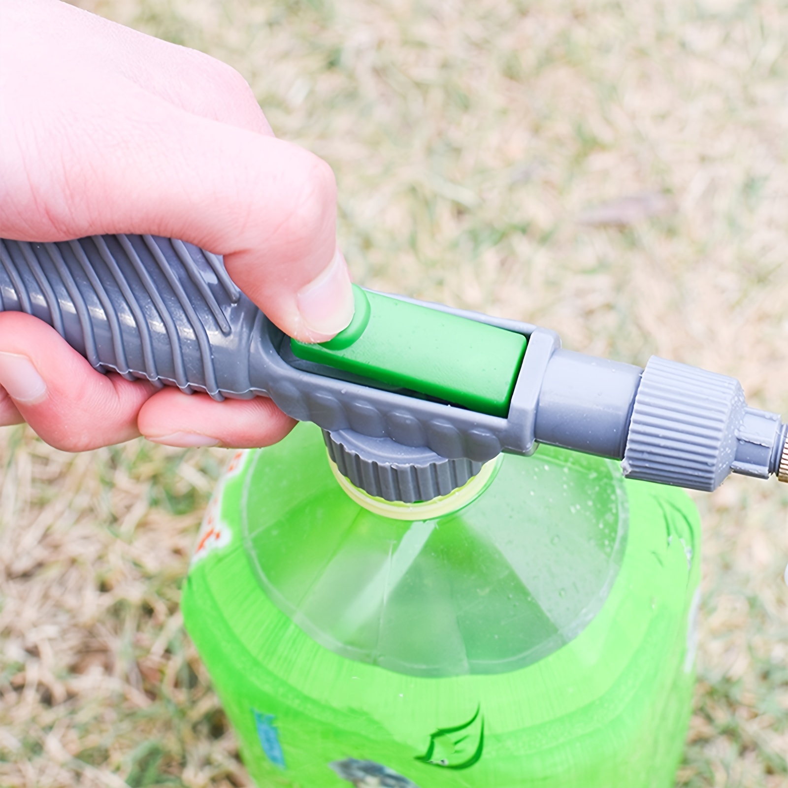 Manual High Pressure Air Pump Sprayer Drink Bottle mist Spray Garden  Watering