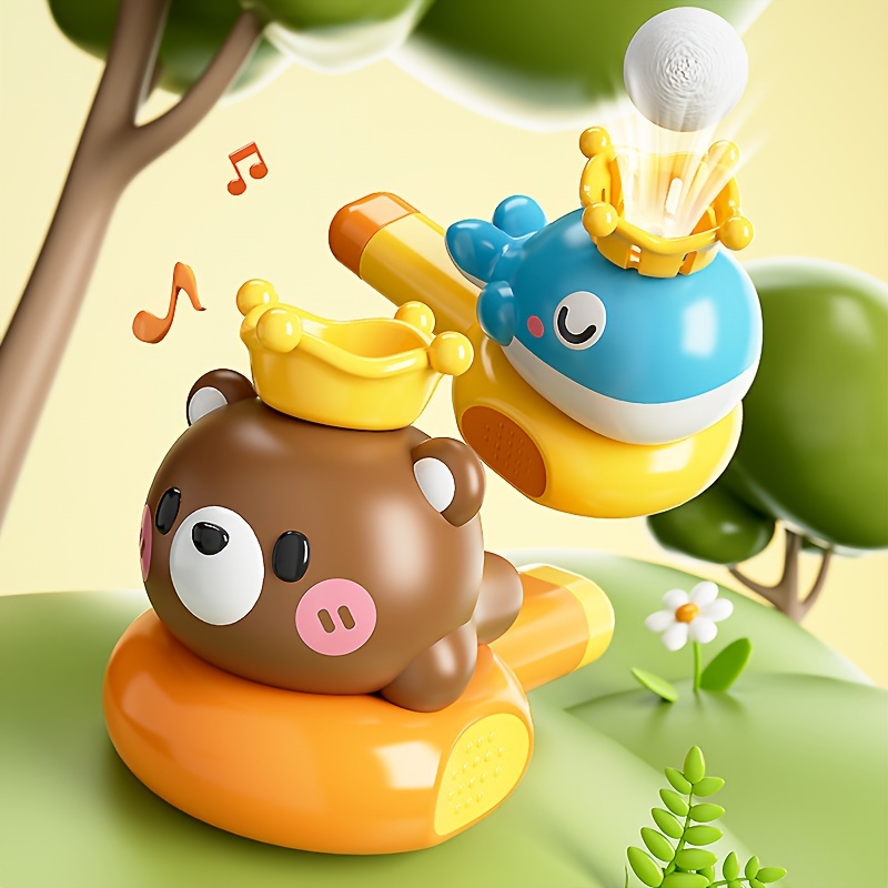 Martillo 4 Uds maracas de madera Mini coctelera sonajeros de bebé para  niños lindos juguetes de instrumentos musicales coloridos para bebés niñas  niños pequeños