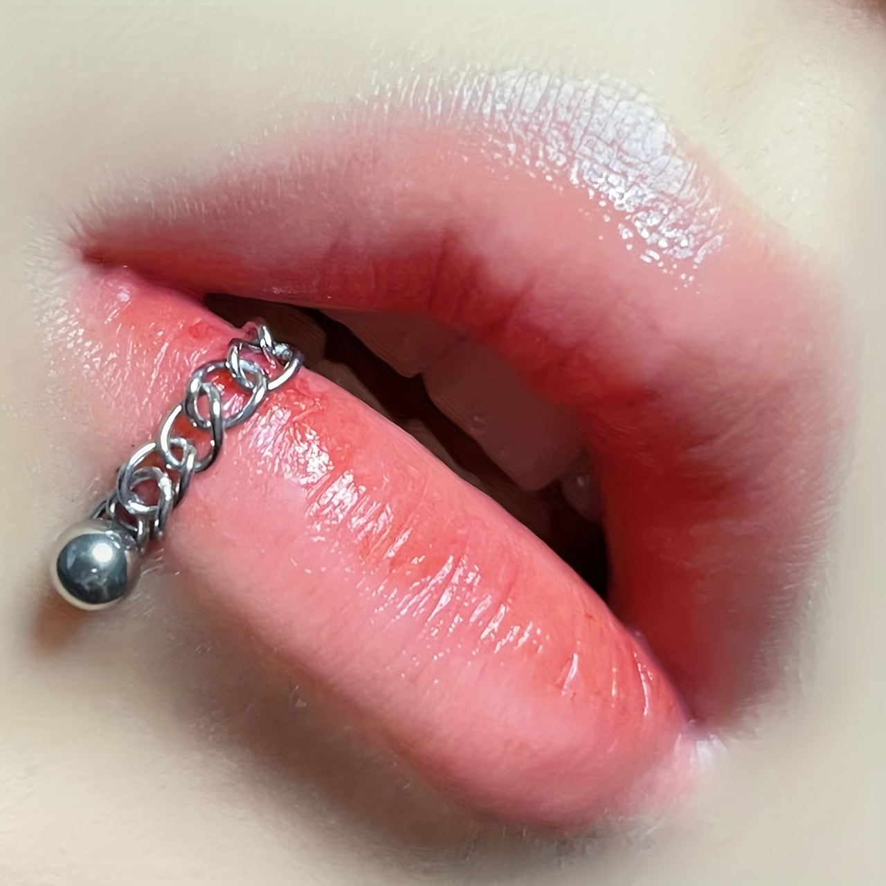 Lip deals ring stud