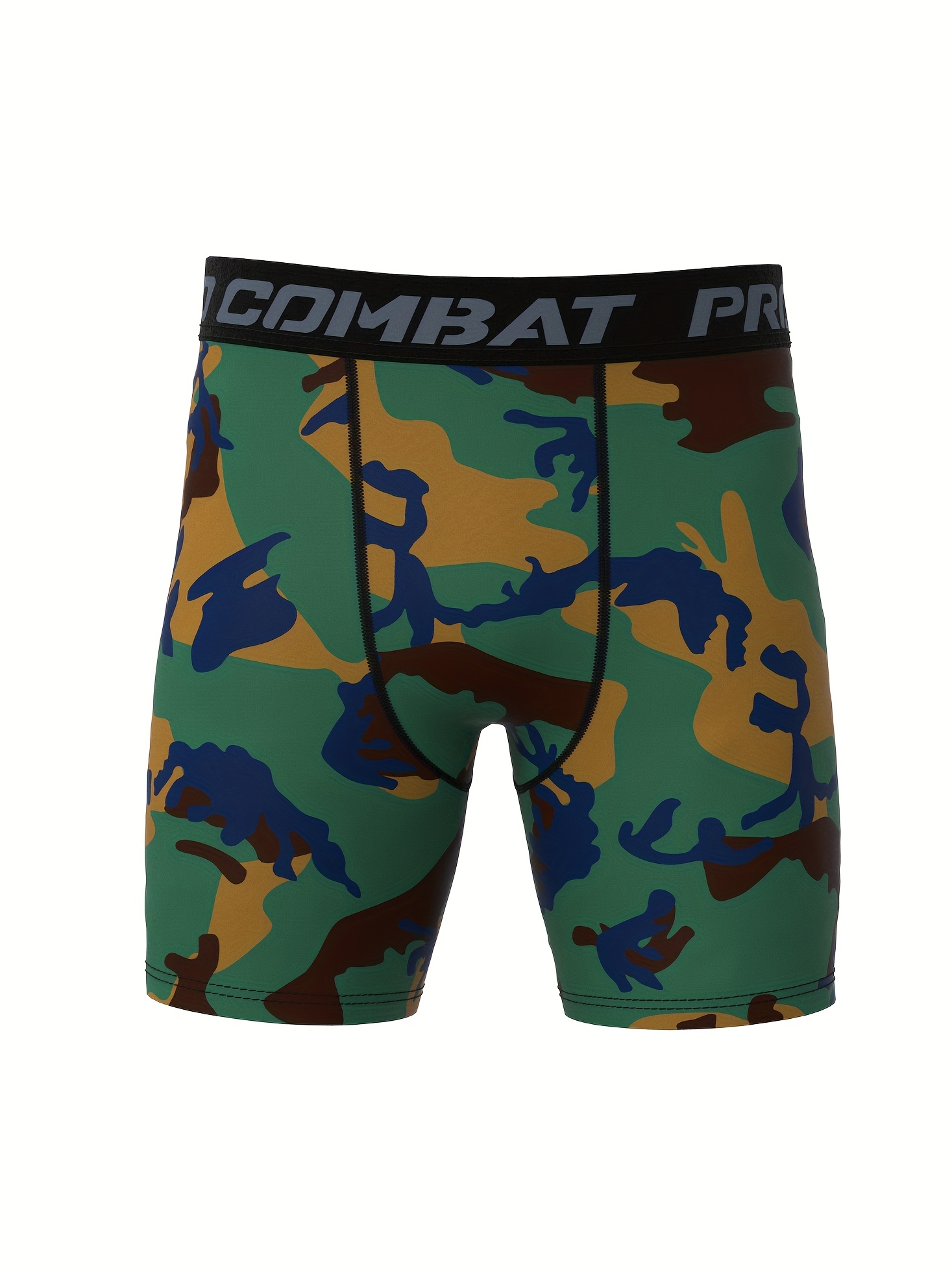 Camouflage Compression Pants Men Quick drying Moisture - Temu