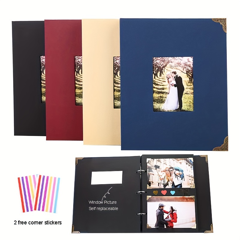 Personalized Loose leaf Photo Album For Weddings Babies And - Temu
