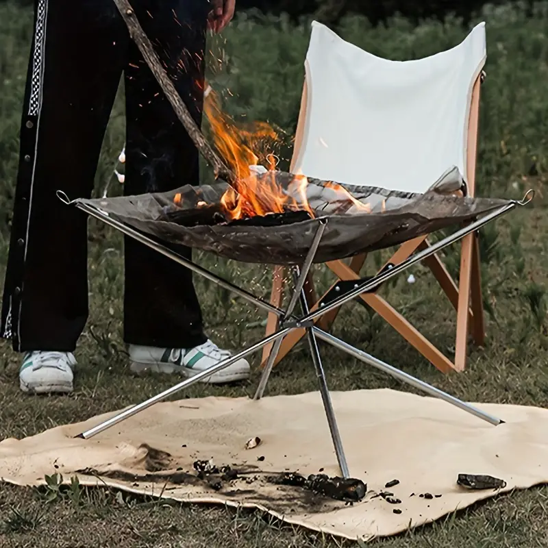 1 Stück Feuerfeste Matte Für Grill Und Outdoor Aktivitäten – - Temu Austria
