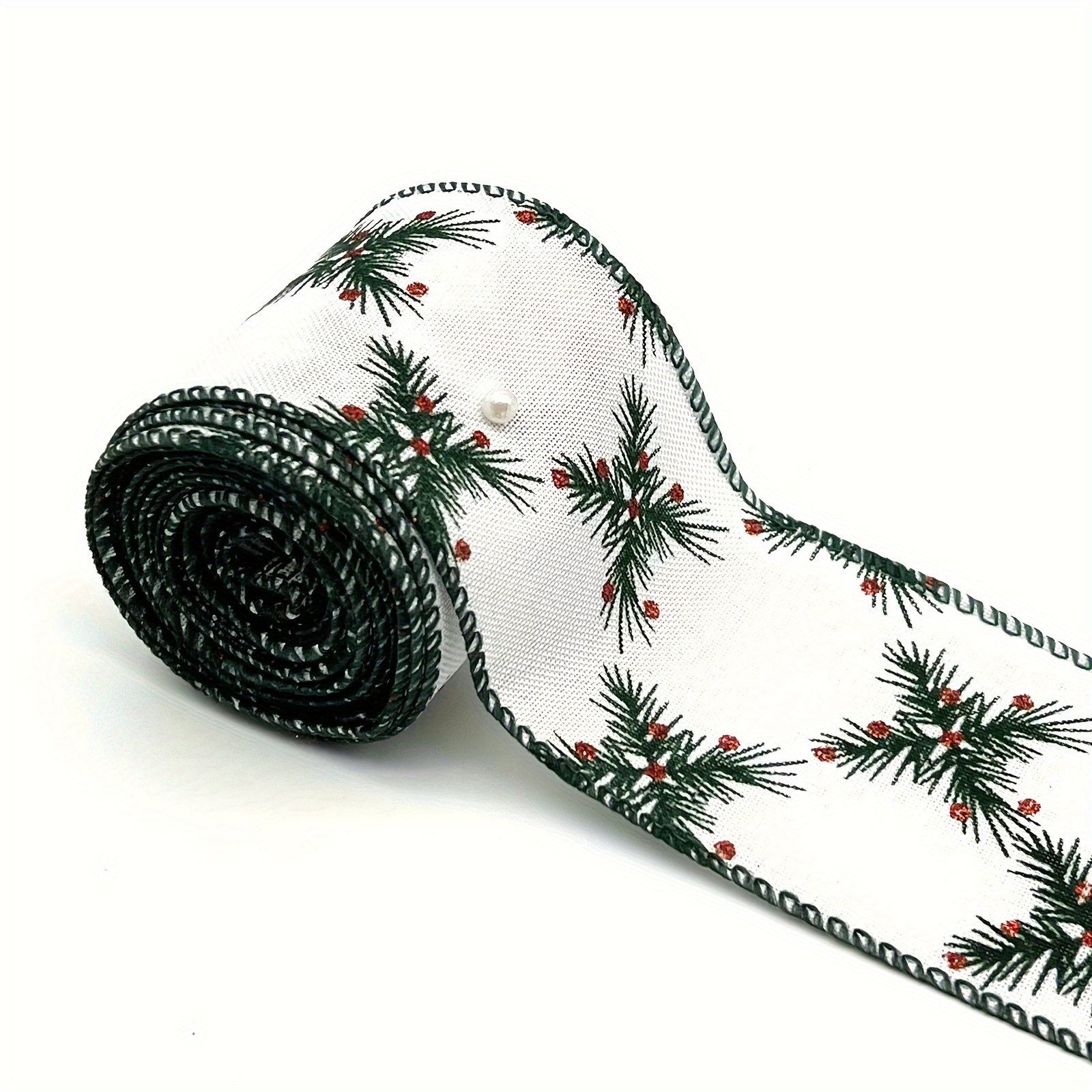 5 Yards Christmas Ribbon Christmas Little Doll Ribbon - Temu