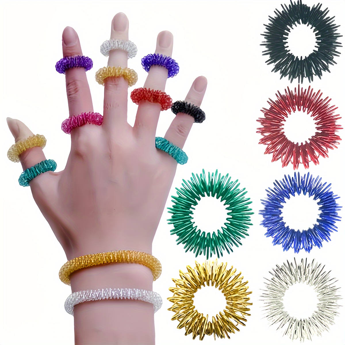 Elastic Fidget Toys Upgrade Sensory Rope Colorful Elastic - Temu