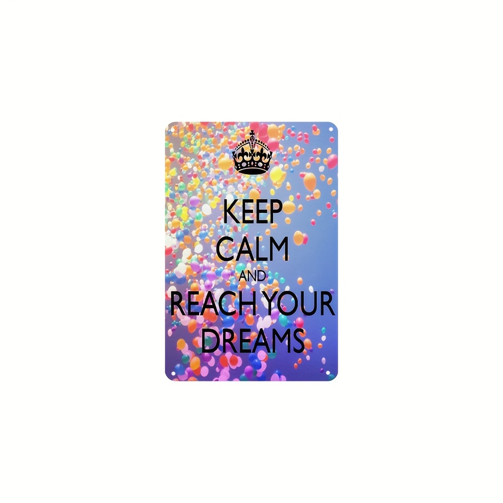 Keep Calm and Stay Cool, Motivational Quote Poster Print, Room