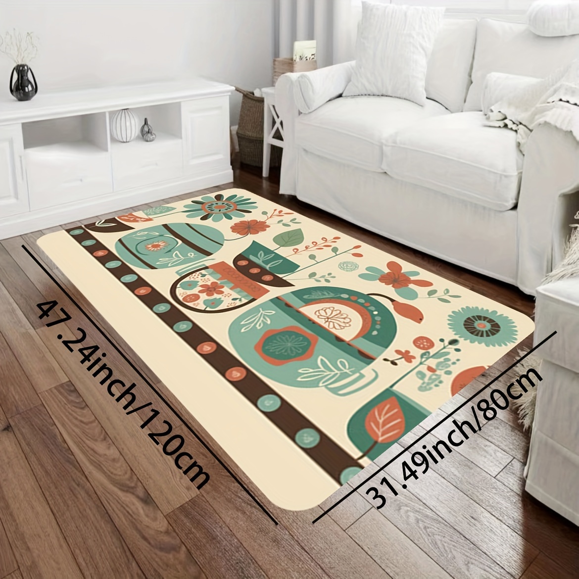 Kitchen Decor Area Rug Kitchen Non slip Carpet Cartoon Chef - Temu