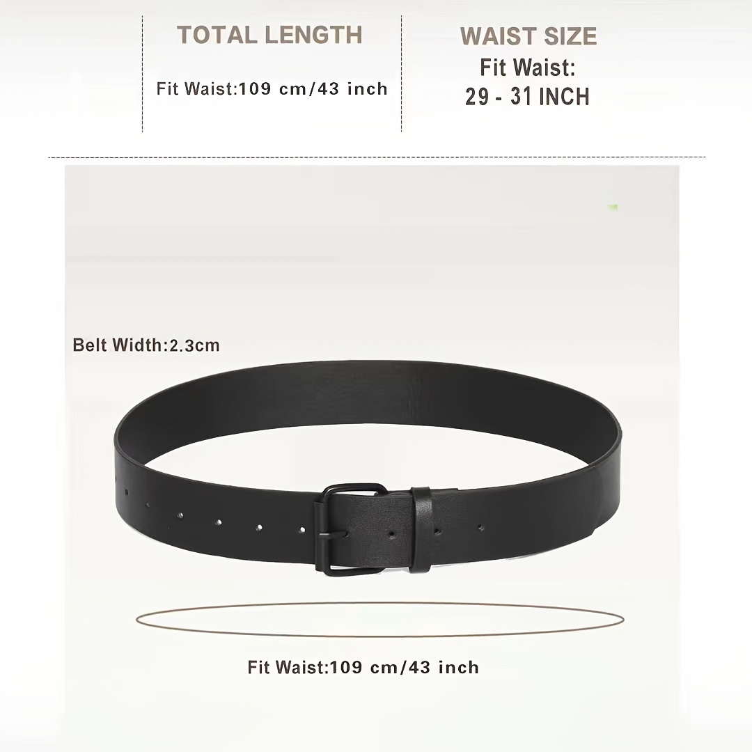 Buy Women Leather Belts Black Belt Women PU Leather Waist Belt