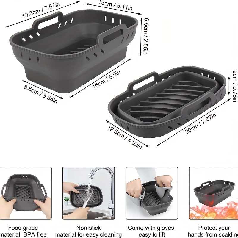 11*8.5cm Silicone Baking Mats Non-stick Silicone Mat with