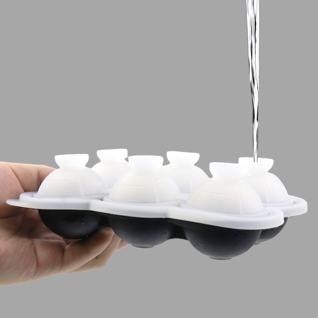 Ice Cube Tray, Ice Hockey With Funnel, Large Ball Ice Maker