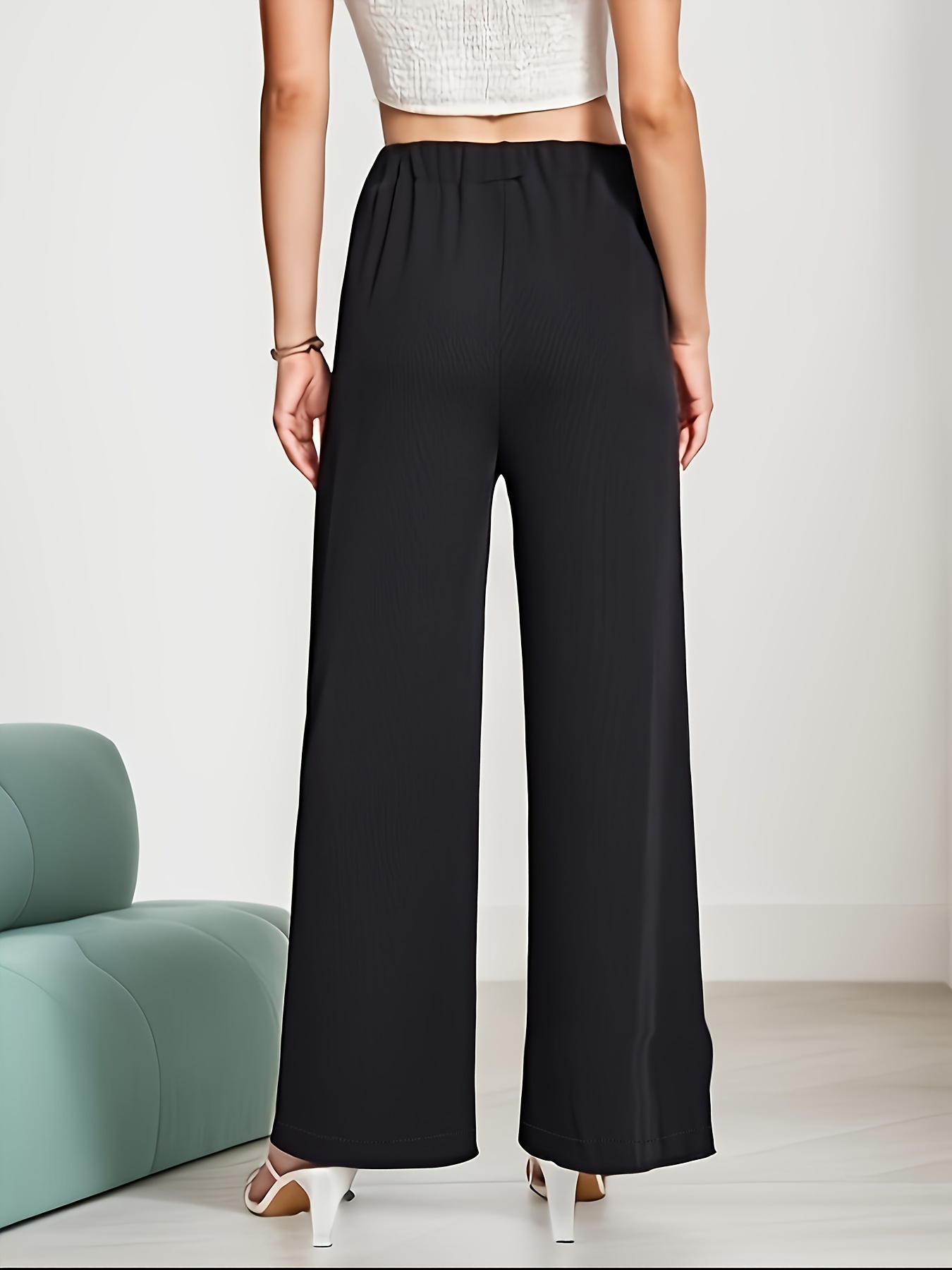 PANTS WITH A HIGH WAIST  Pantaloni a vita alta, Pantaloni, Cucitura