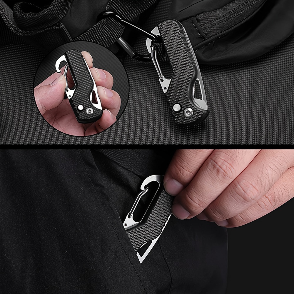 Portable Multi functional Express Parcel Knife Keychain - Temu
