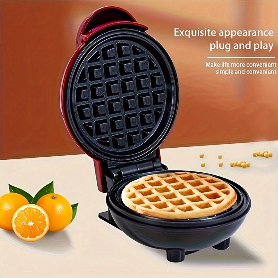1pc Nonstick Mini Waffle Maker for Kids - Perfect for Pancakes, Waffles,  Paninis, Breakfast, Lunch, and Snacks - Easy to Use - AliExpress
