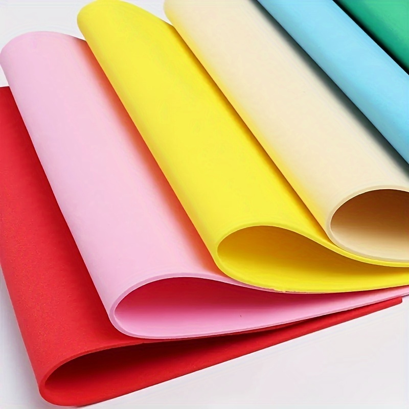 

10pcs/pack Eva Foam Sheets, Large Sheet Size, 7.8x11.8 Inches, Various Colors (10 Colors), 1.5mm Thick, Used For Art And Crafts, 10 Sheets, Easter Decoration Diy Handicrafts