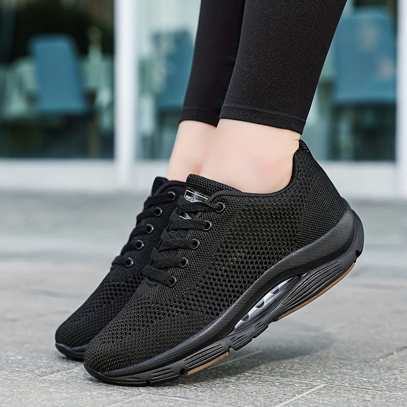 Women's fashion flying on sale woven cosy walking shoes