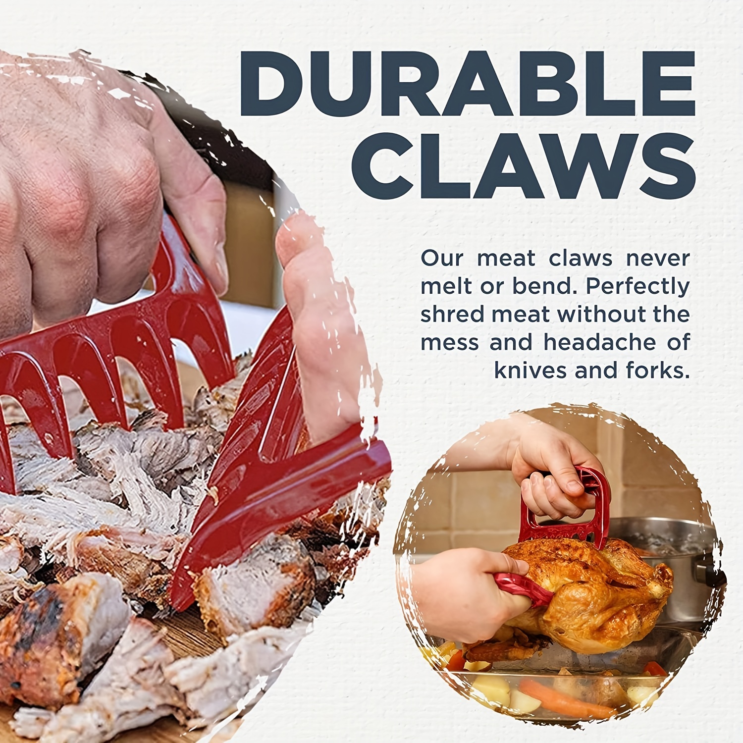 Metal Meat Shredder Claws - GDHH1357 - IdeaStage Promotional Products