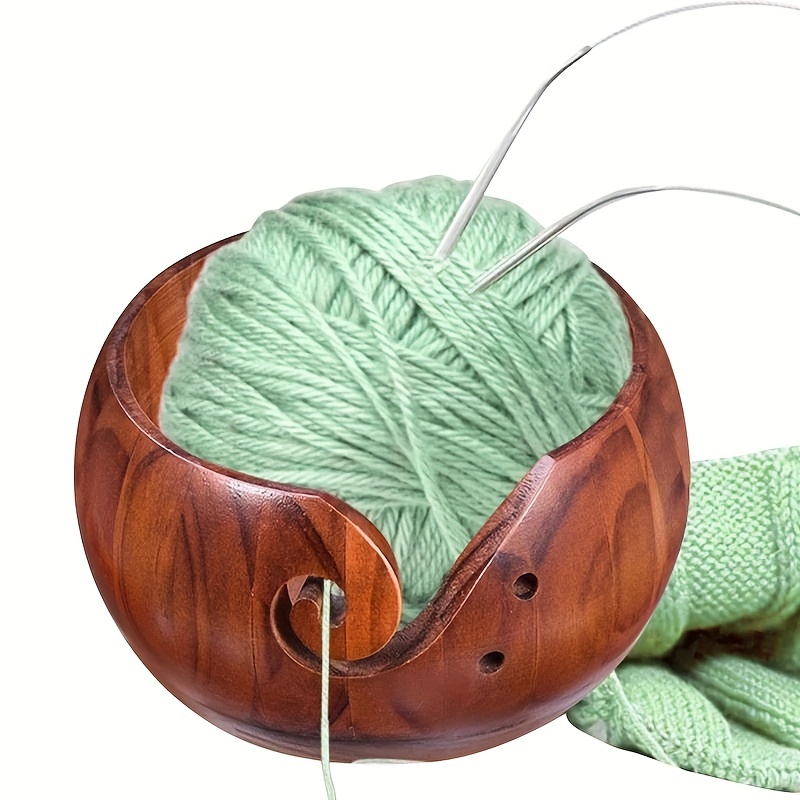 Diy Yarn Holder Bowl For Wool Yarn Knitting Handmade Yarn - Temu