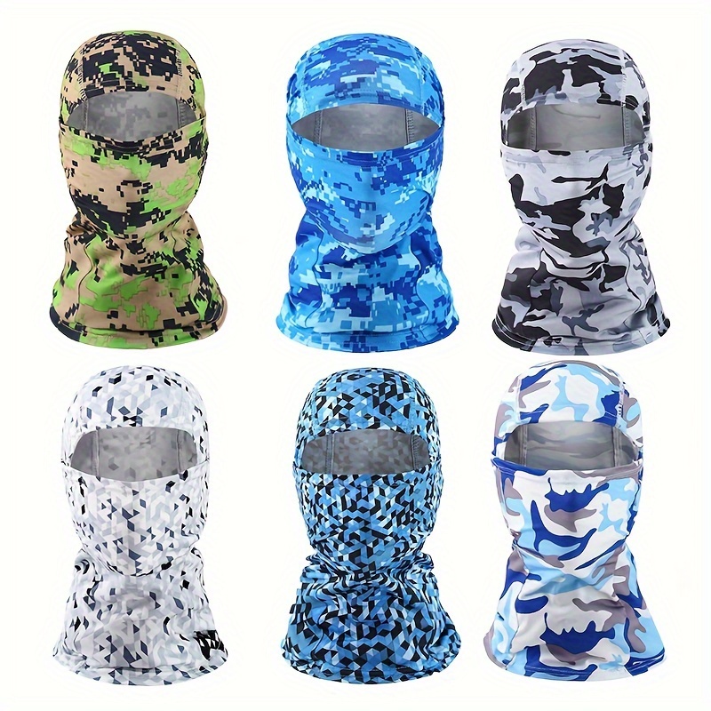 Camuflaje Táctico Protección Solar Pasamontañas Gorro - Temu