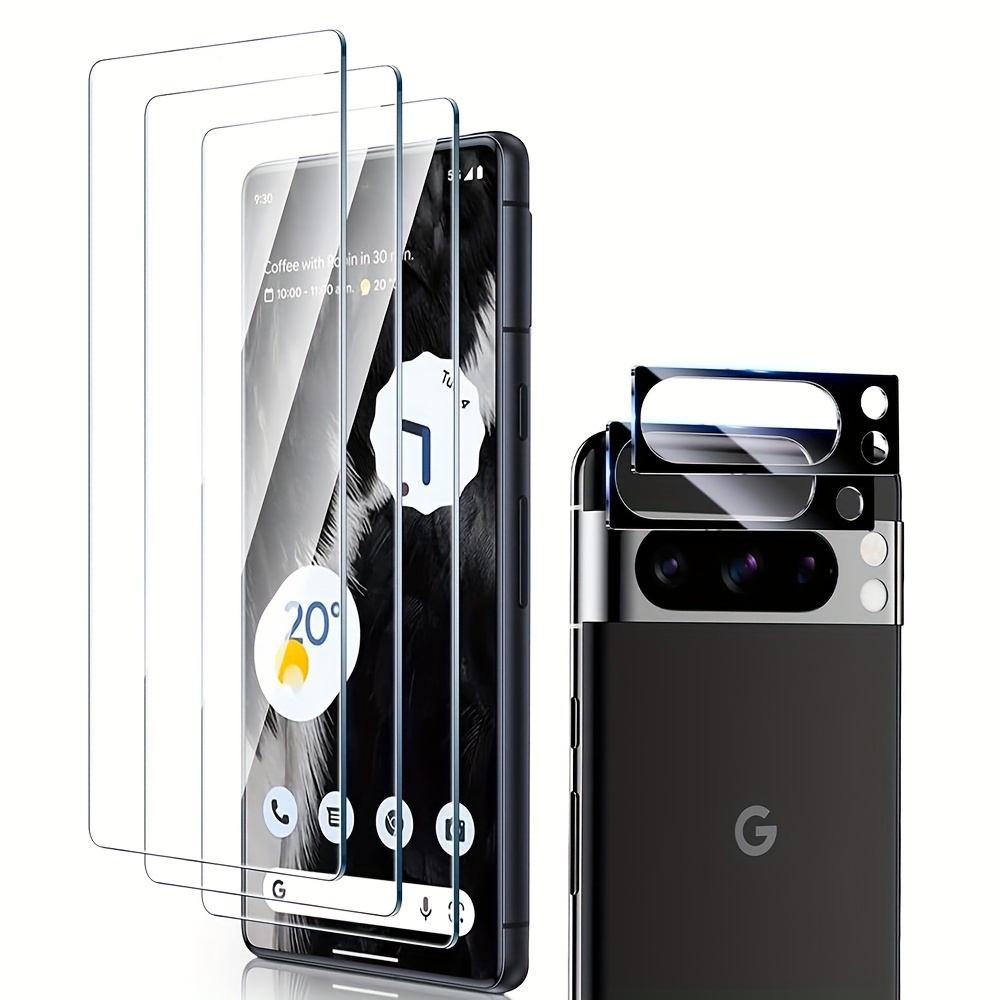 Comprar Para Google Pixel 8 Pro funda mate suave de silicona contraportada  para Google Pixel 7 Pro 7A 8 Pro 6A 6 Pro TPU funda de teléfono carcasa  protectora de lente de