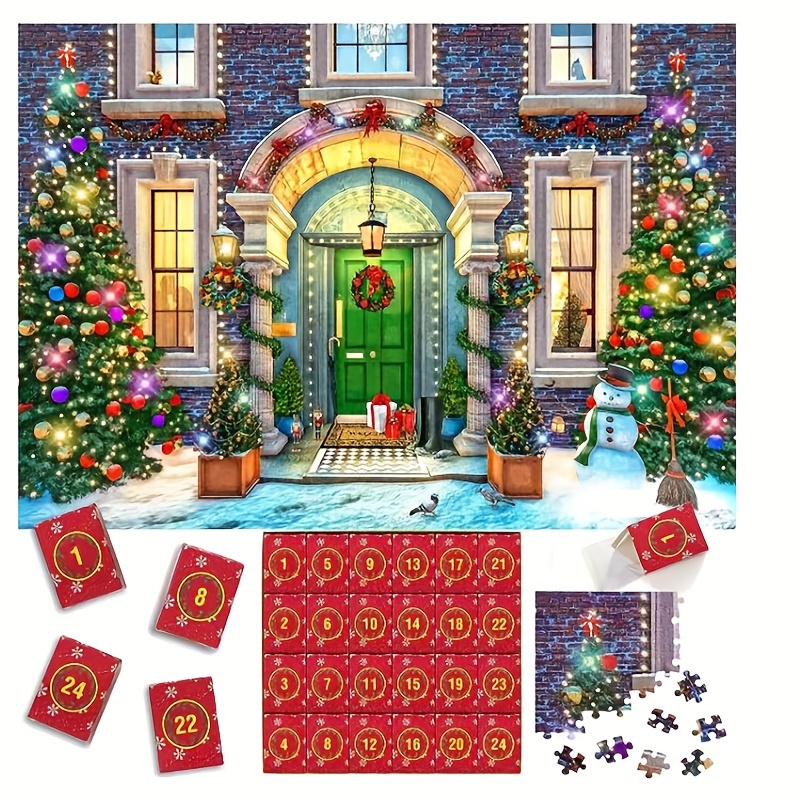 Calendrier de L'Avent - Puzzle recto verso - Noël - Annikids