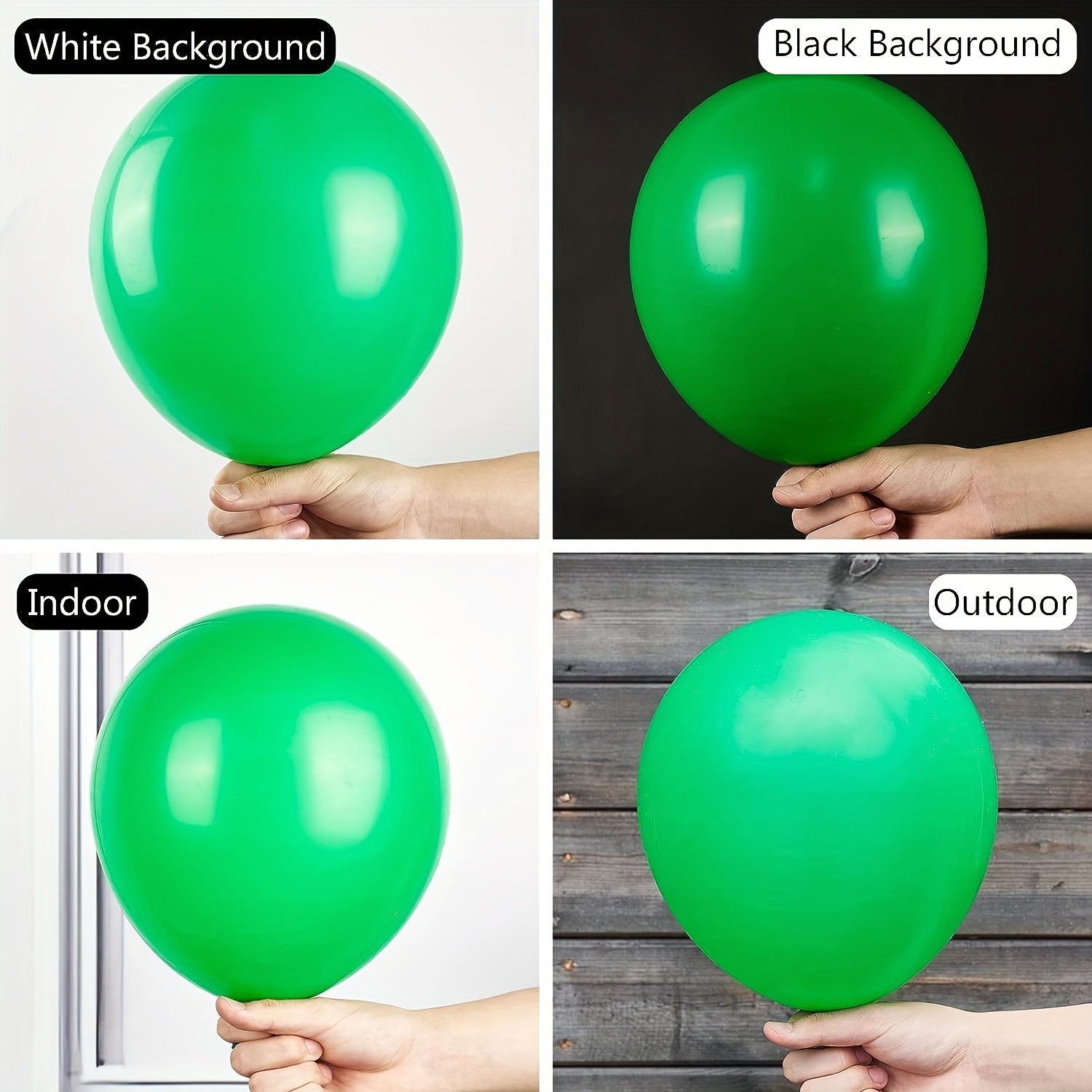 60pcs, Palloncini Verdi, Palloncini Per Feste In Lattice Verde Da 12 Pollici,  Palloncini Verdi Rotondi A