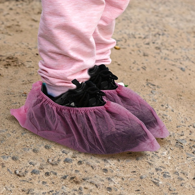 Disposable Shoe Covers Non slip Durable Overshoes Indoor One - Temu