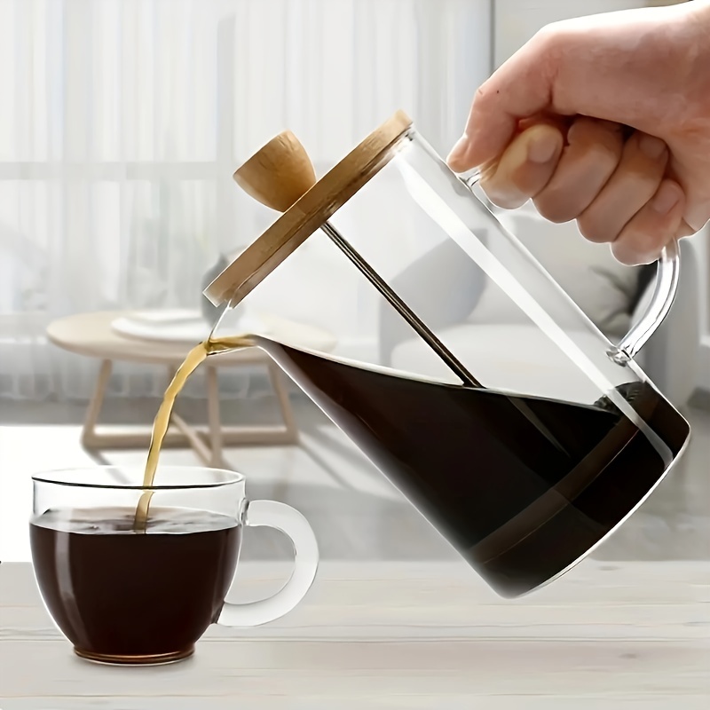 Cold Brew Heat Resistant Thickened Borosilicate Coffee Pot French