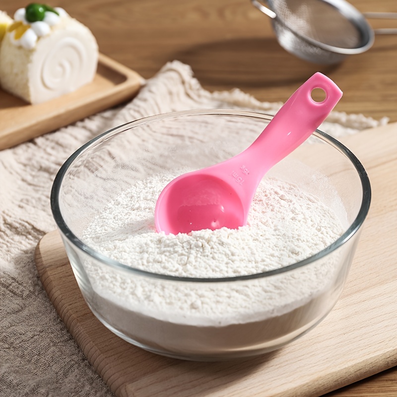 Plastic Measuring Spoon Flour Baking Measuring Spoon - Temu