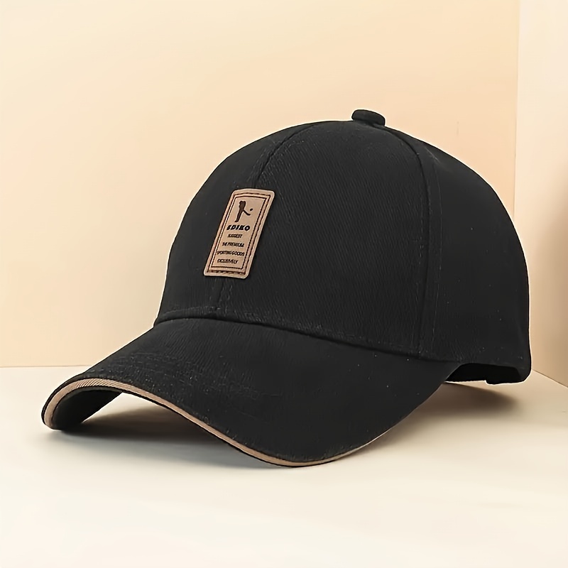Solid Color Patch Baseball Sun Hats Casual Lightweight - Temu Canada