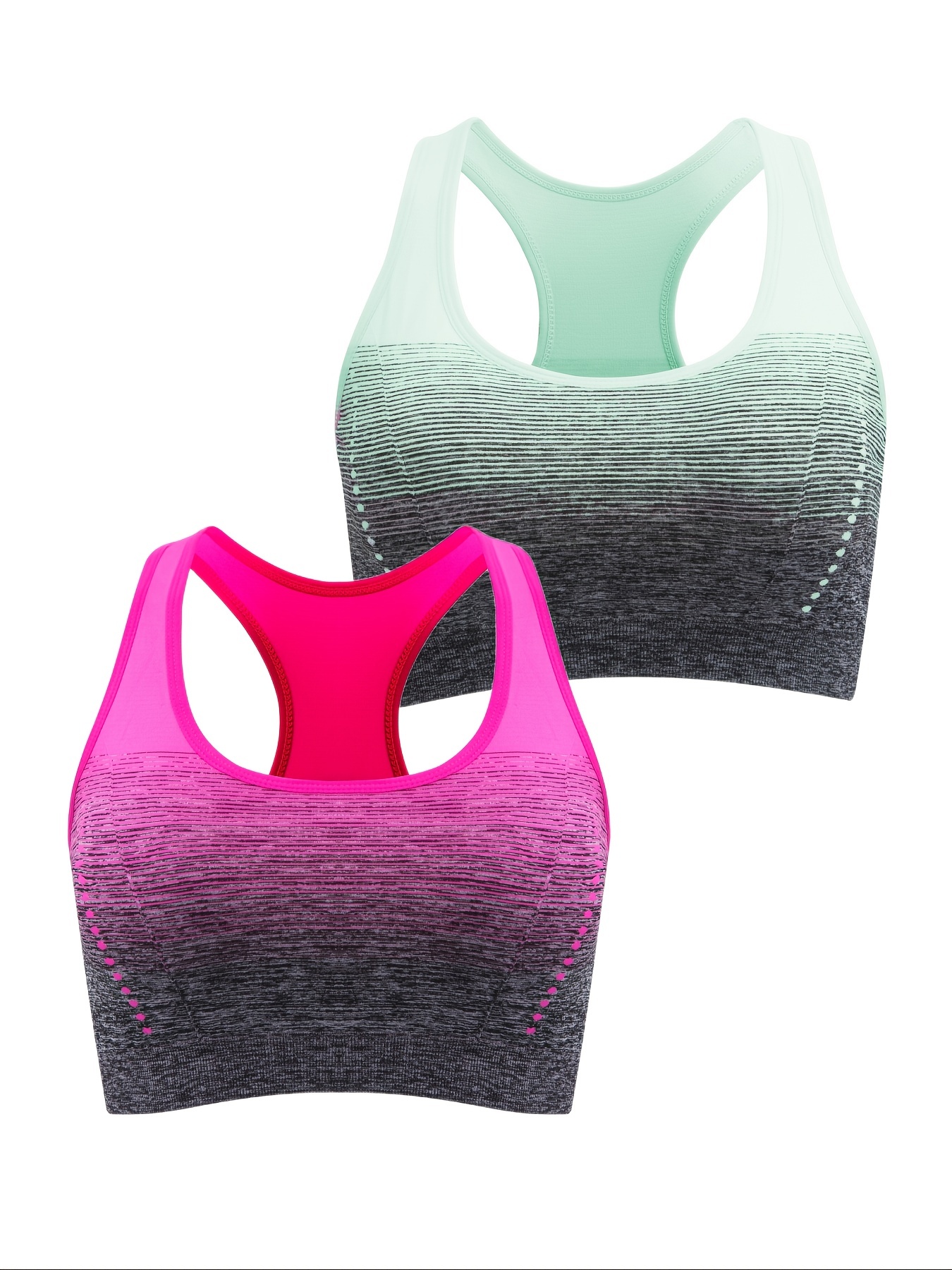 1pc Fashionable Sports Bra For Women, Breathable Moisture Wicking