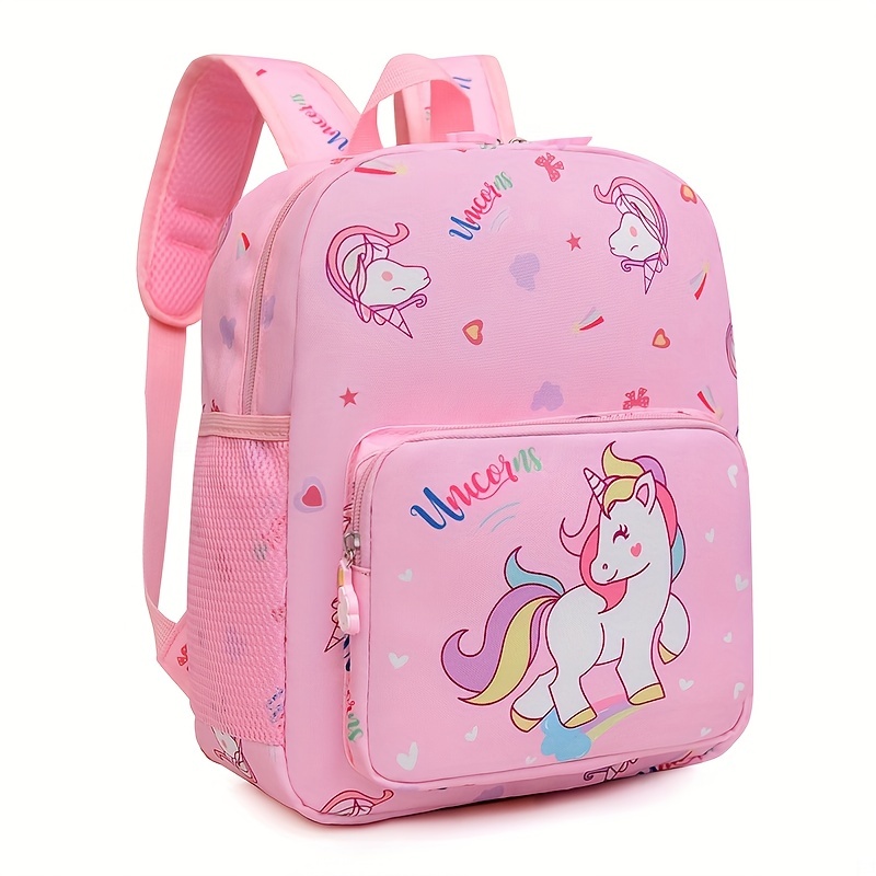 Children's New Backpack Cartoon Cute Unicorn Kindergarten For Boys And  Girls Baby - Temu Austria