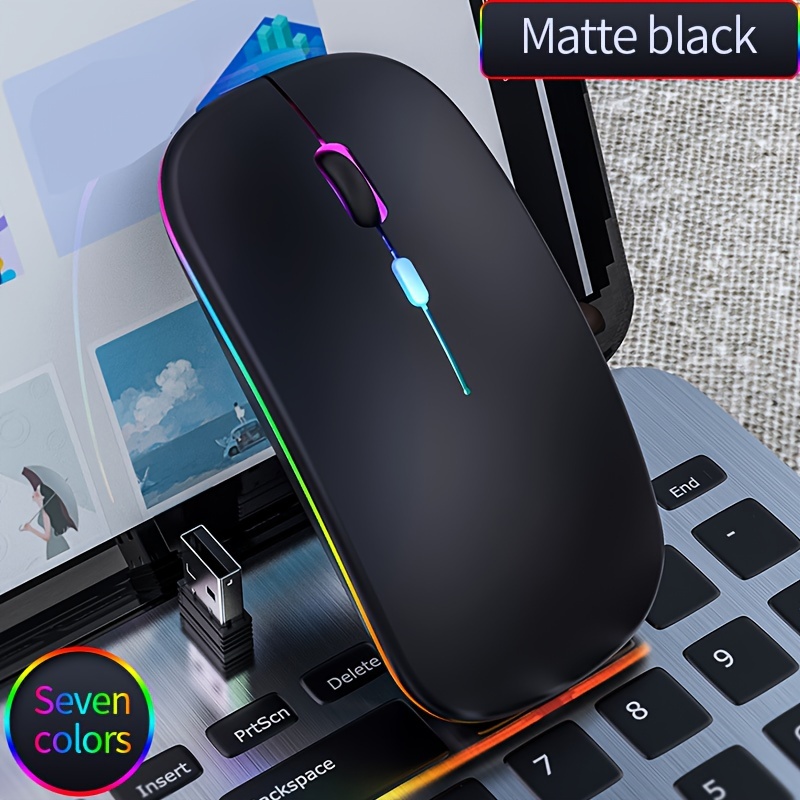 Mouse da gioco wireless mouse ricaricabili USB silenziosi - Temu Italy