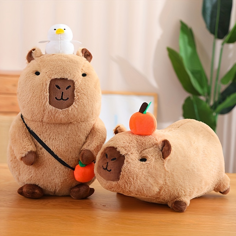2sizes Simulation Animal Capybara Plush Toys Cute Capybara Plush Dolls Stuffed  Soft Animals Children Toy Kids Peluche Gift - Toys & Games - Temu Canada