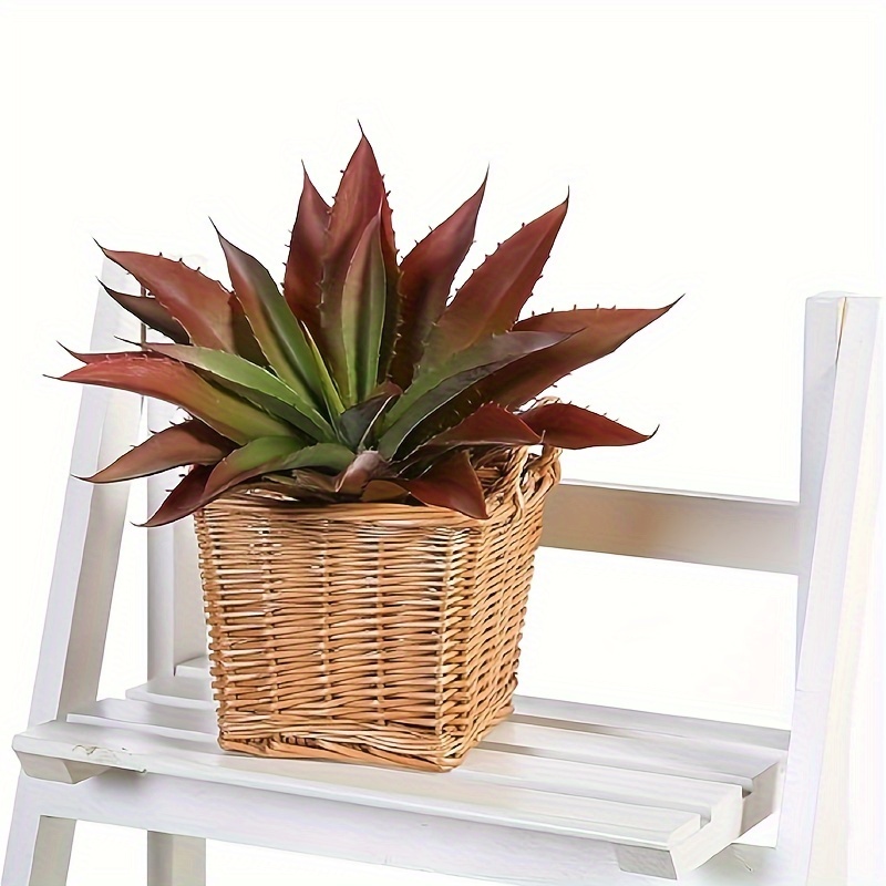 1pc Grande Piante Grasse Artificiali Aloe, Fiori Finti Tocco Reale Senza  Vaso Casa Matrimonio Festival Arrangiamento - Casa E Cucina - Temu Italy