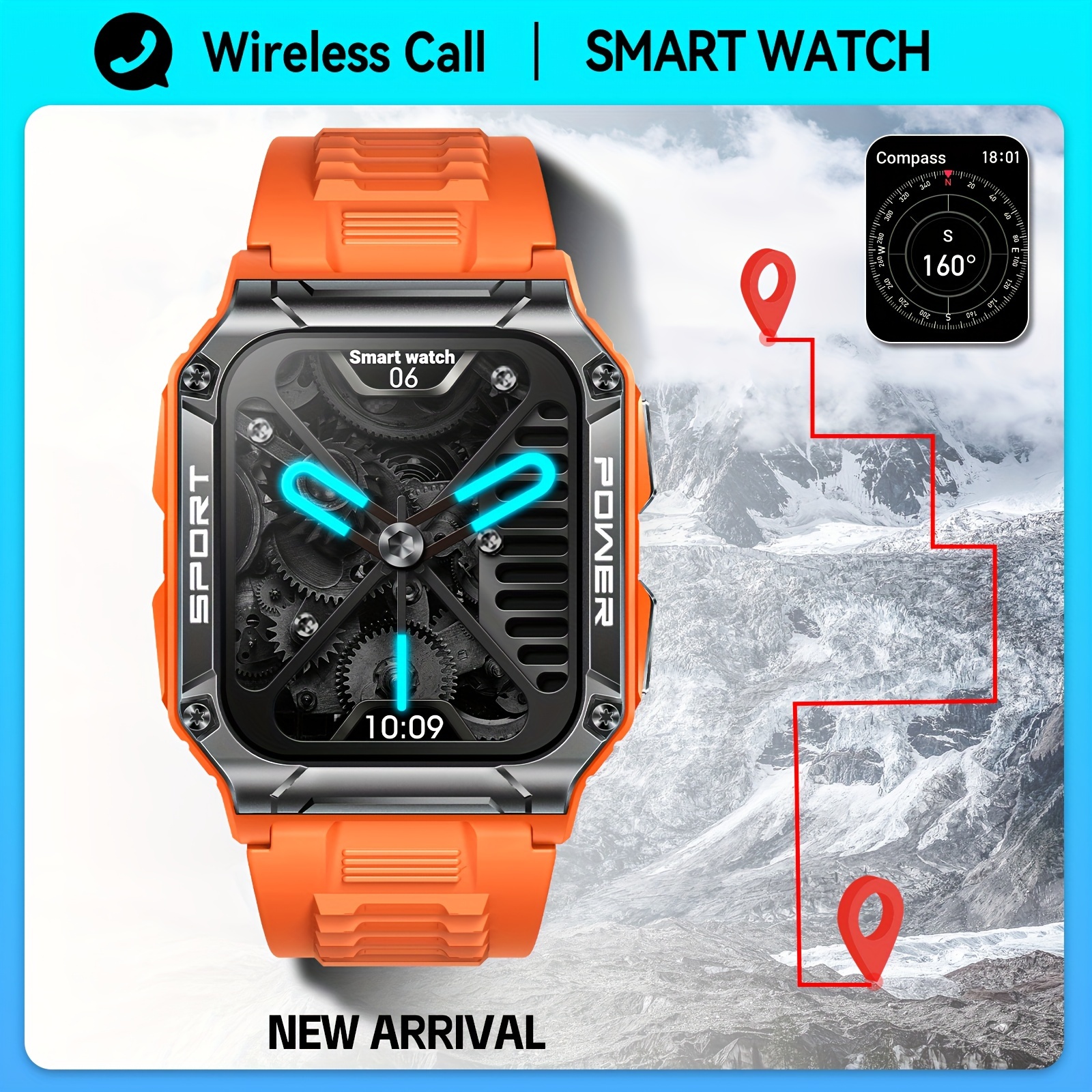 Relojes inteligentes para hombre (llamada/respuesta de llamada), reloj  inteligente para teléfonos Android y compatible con iPhone, pantalla táctil  HD