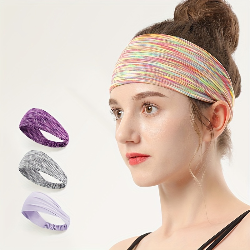 Boho Headbands Fashion Stretch Wide Hair Bands Knot Turban - Temu